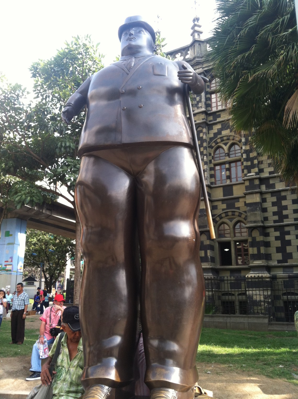Botero is larger than life. Bienvenidos a Medellin!