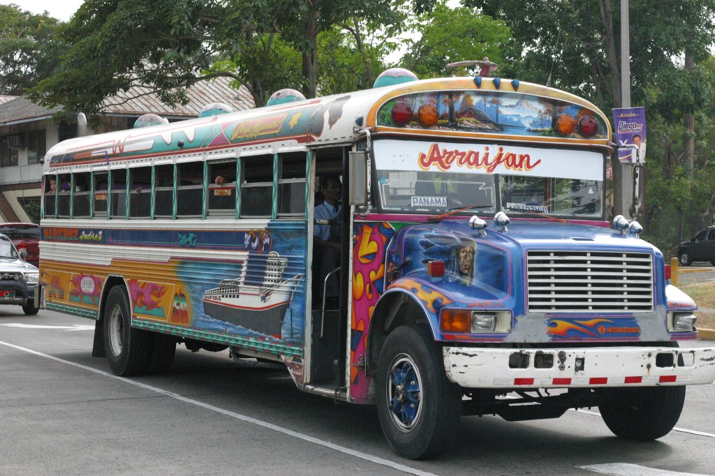 Diablo Rojo, endangered species of Panamanian public transit.
