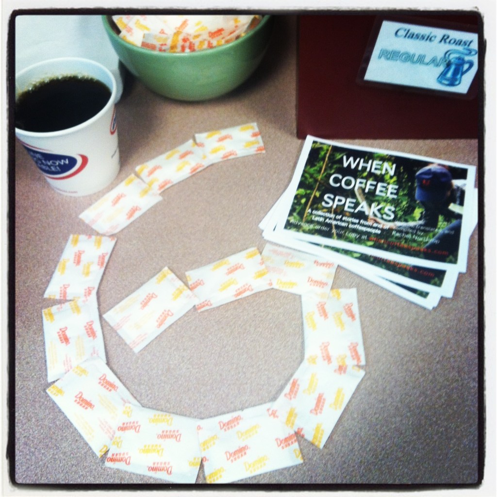 Only 6 days left to advance order your copy of "When Coffee Speaks!"