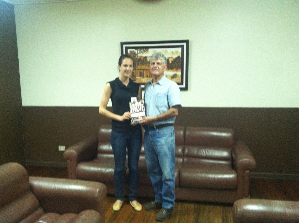 With Jose at the Santa Rosa offices