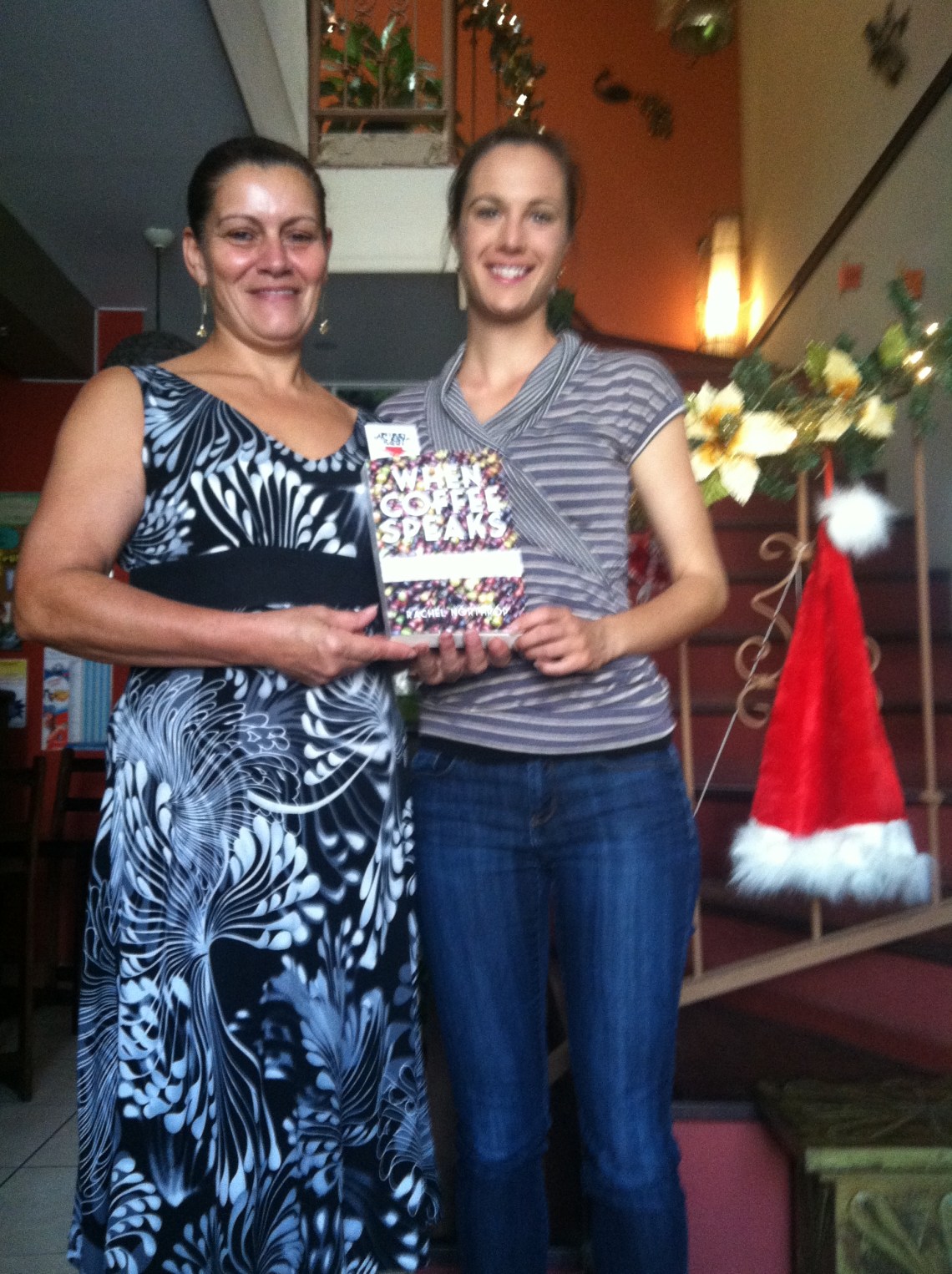 With Lucy in Turrialba