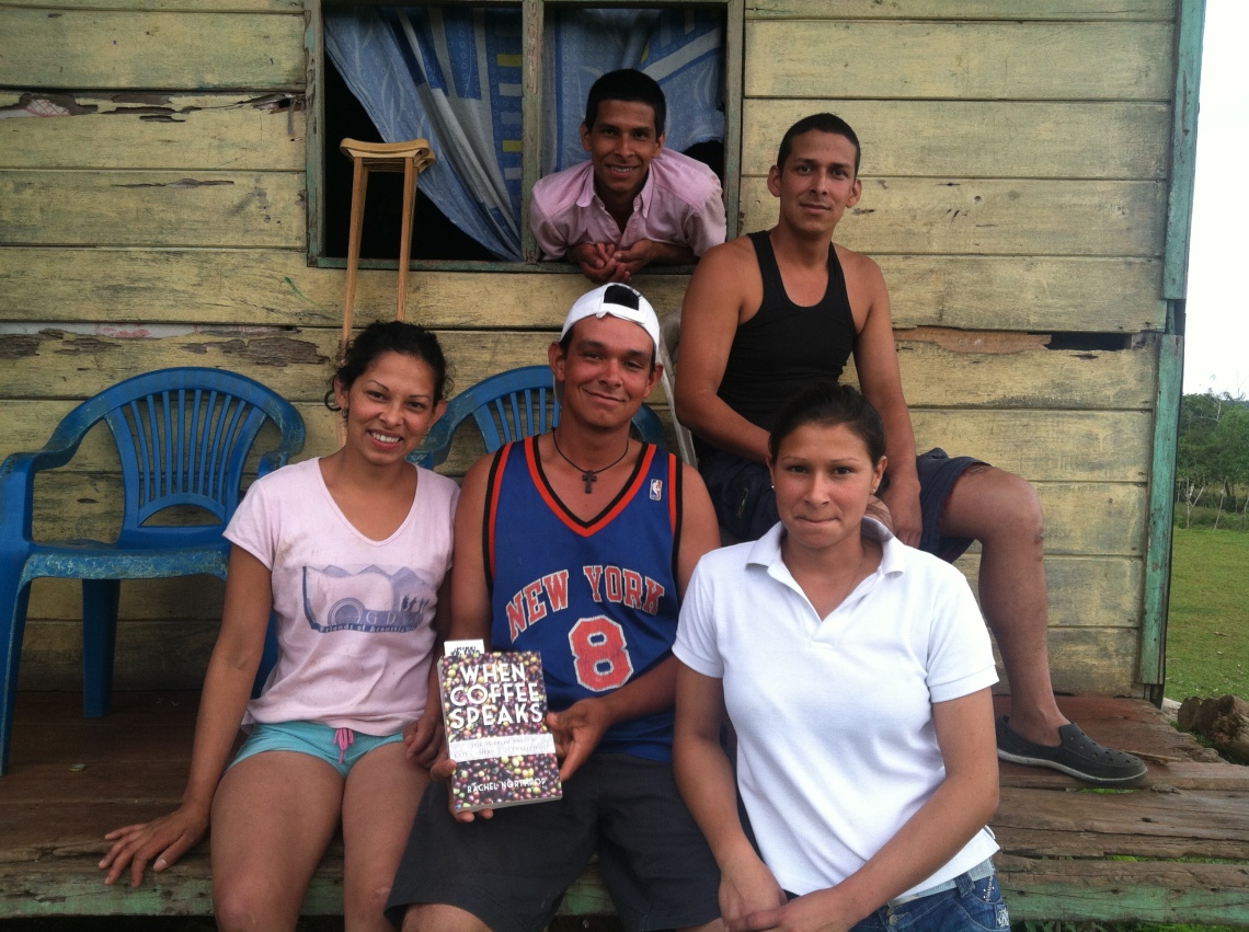 Some of Gerardo's children (Juan, oldest bro, Sonia, Raul, and Raquel) at their home in Guayabo
