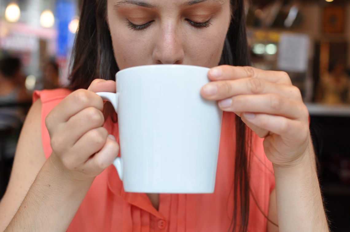 Getting my hands on a good cup of coffee in NYC