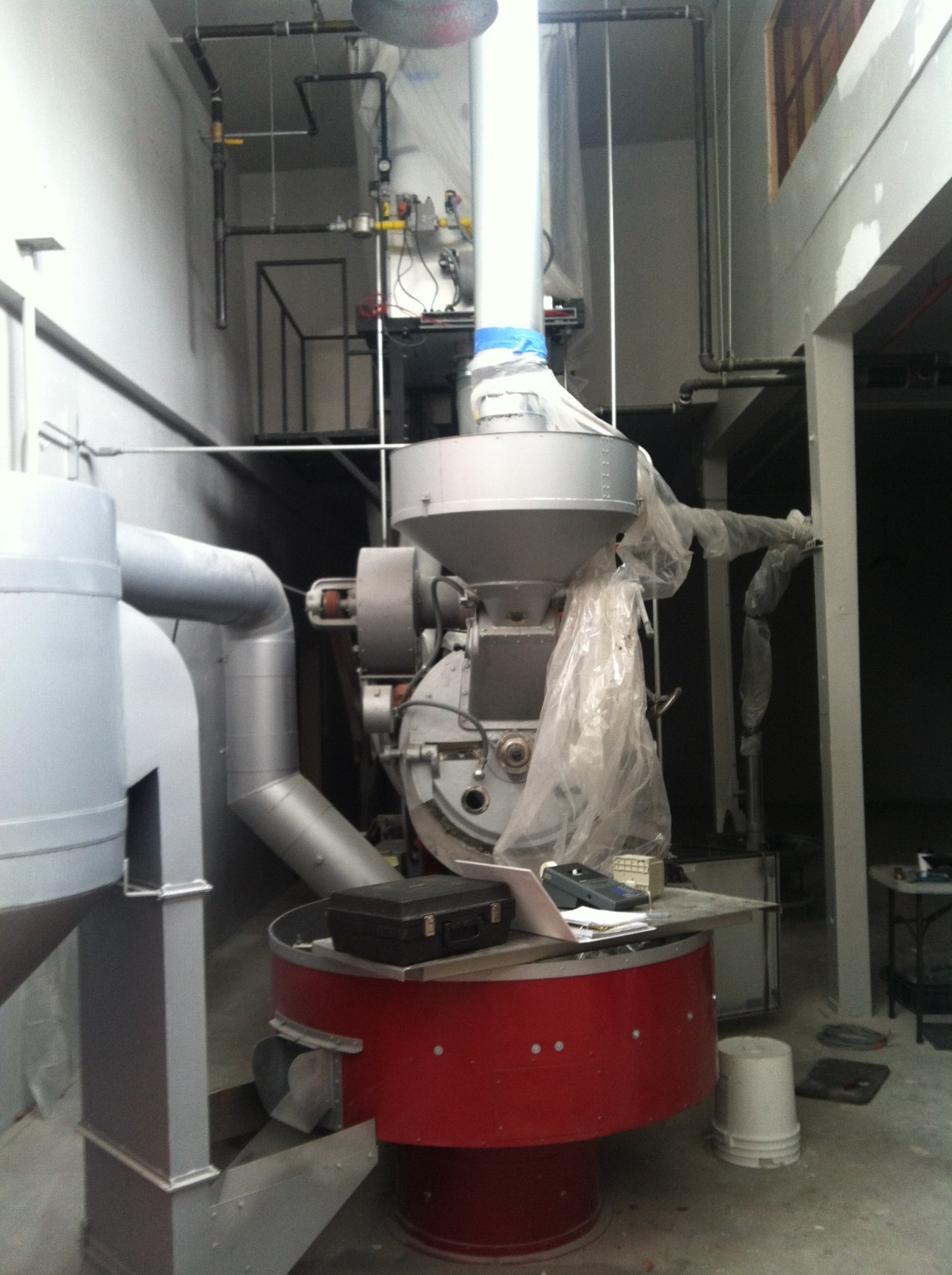 45 kg Probat coffee roaster (aka Beany the Transformer)