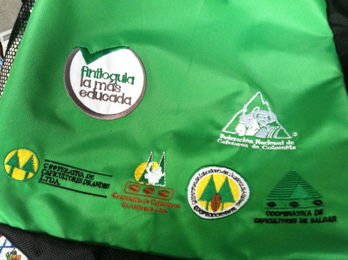 Este morral contiene mucho. 