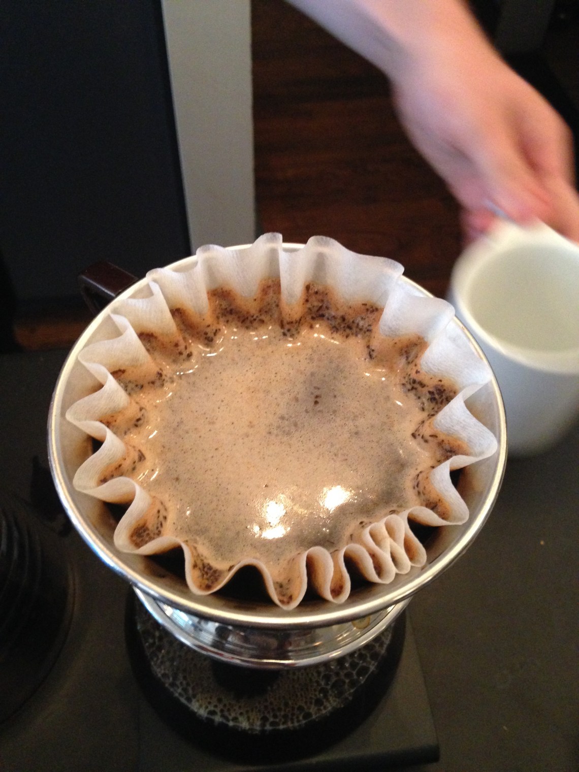 Yes, even this blog will post the occasional coffee porn.