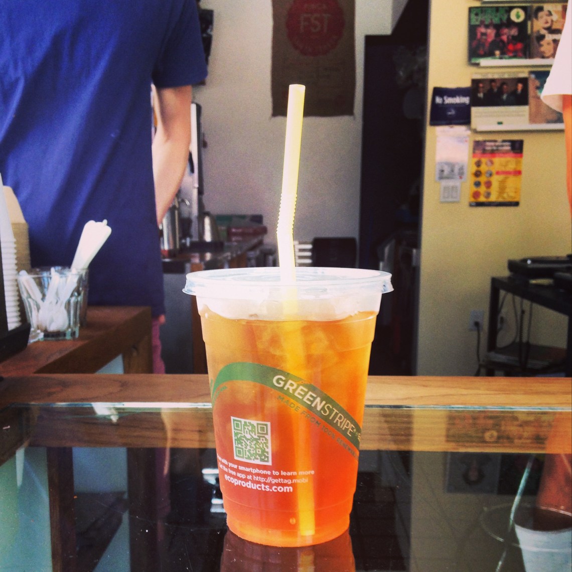 Cascara tea. Yes and yes.