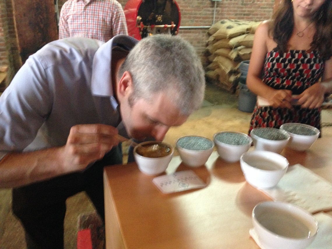 John demo-ing crust breaking