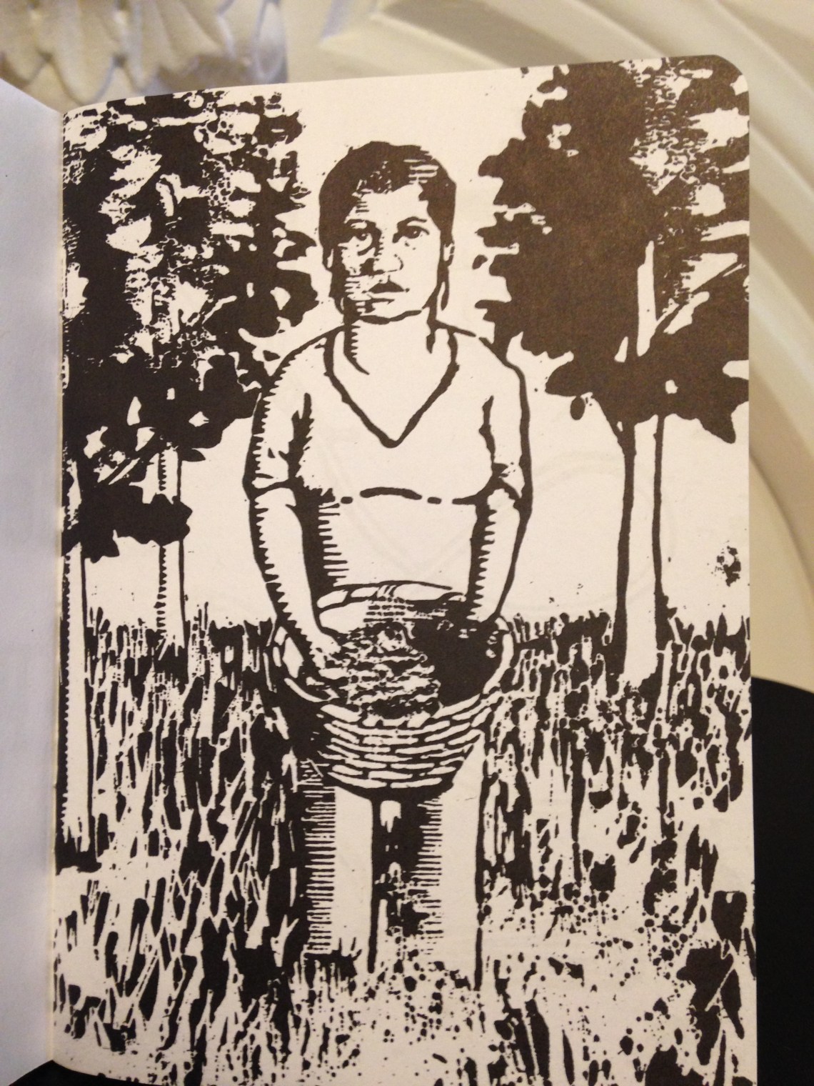 Coffee doesn't harvest itself. Art made by hand, coffee cultivated by hand.