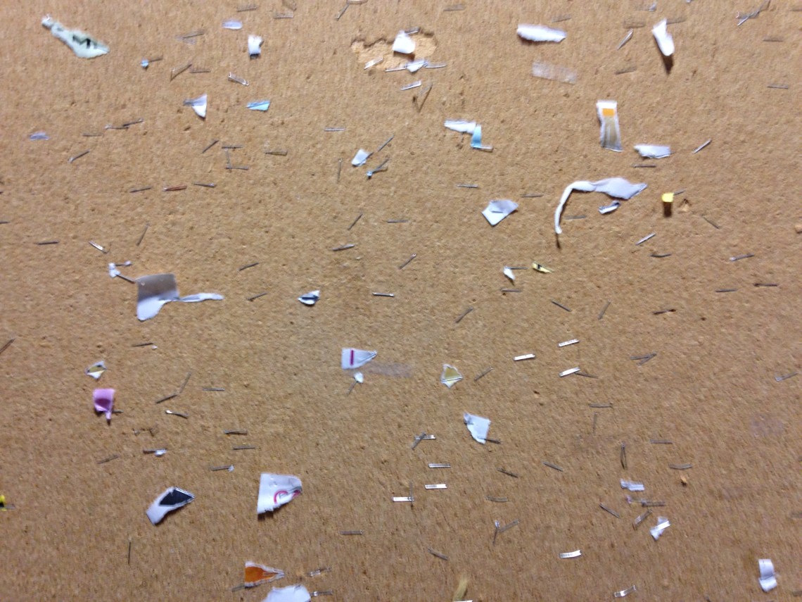 The Unbulletined Board. In anticipation of a new semester. Let's Master something.