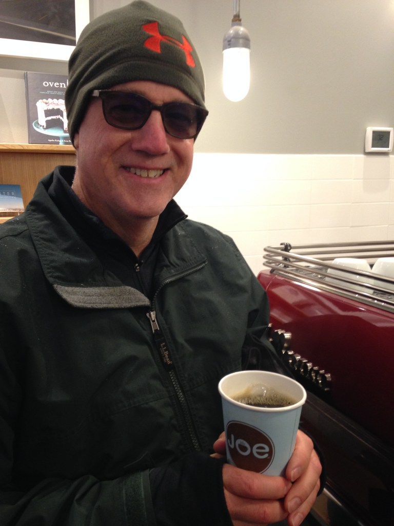 Straight black coffee from Joe on the UWS after the Macy's Day Parade. Learning curve, owned!